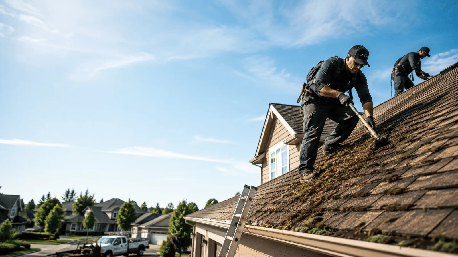 Roof Moss Removal in Hartman, CO near me